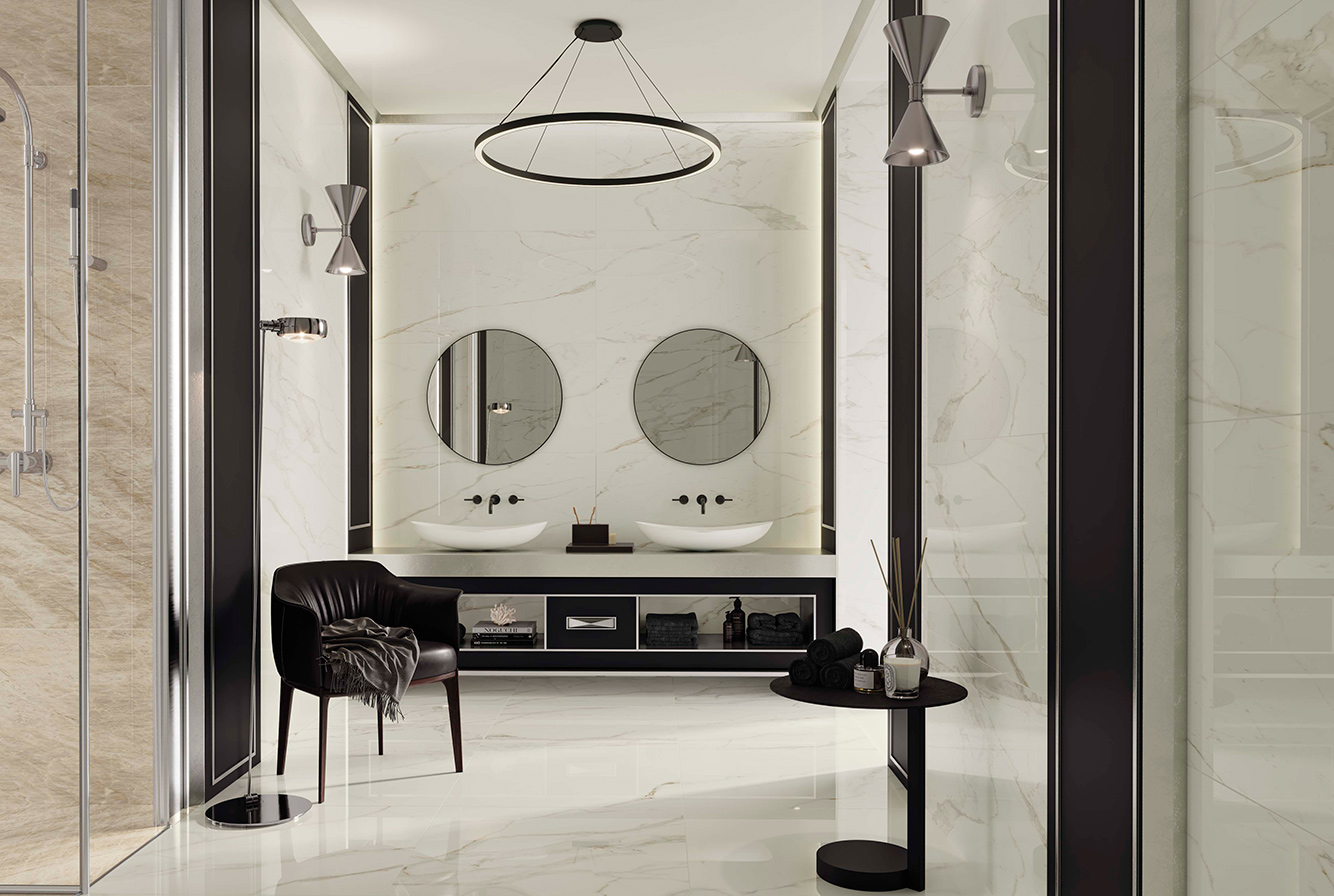 EMPIRE / CALACATTA DIAMOND POLISHED / TAJMAHAL POLISHED